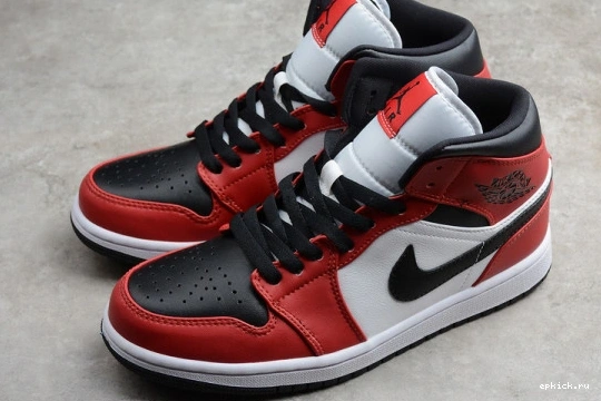 Cheap EP Mid 1 Chicago 554724-069 Toe 554724-069 Air Jordan 0418